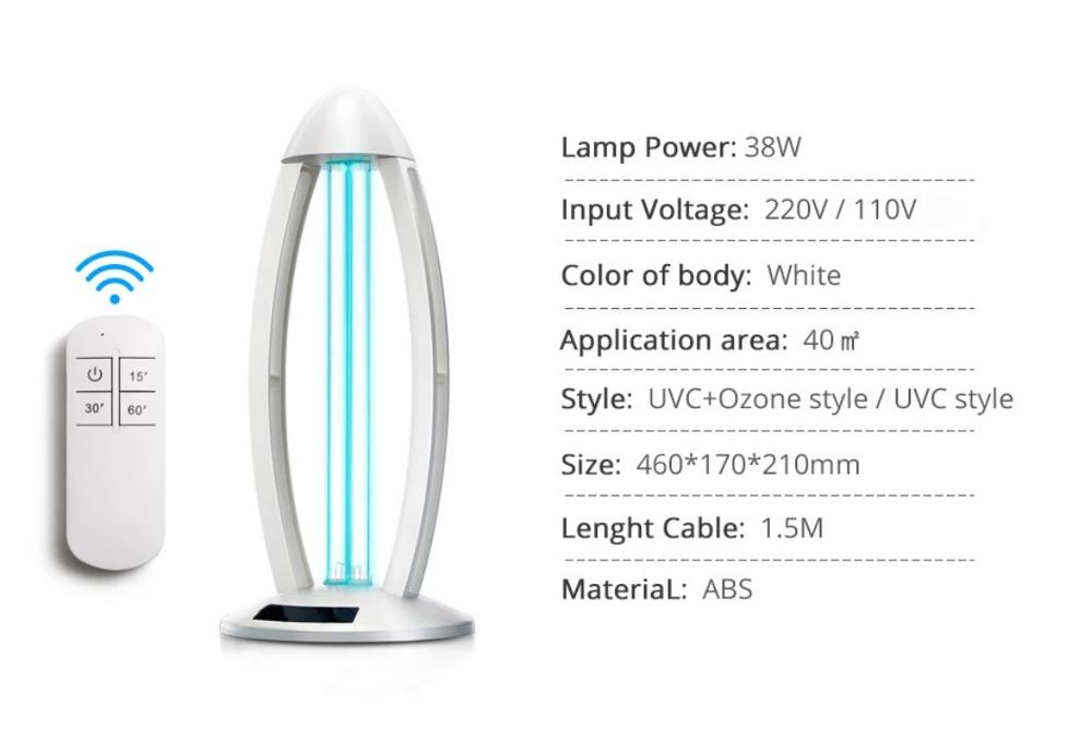 254nm UV Disinfect Lamp