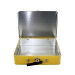 gift tin box with plastic handle