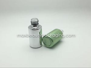 Quality high quality thick and strong powder coating gel bottle uv metallic color finish gel bottle nail polish packaging wholesale