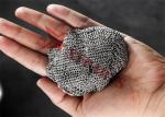 Ss316 Welded Chain Mail Scrubber Kitchen Tools Cleaner