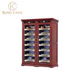 Spacious Adjustable Spanish Cedar Wood Shelve Cigar Cooler With LED Light