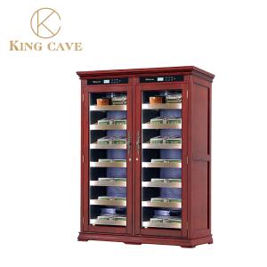 Quality Multifunctional Dual Electric Cigar Wine Cooler And Humidor LCD Display wholesale