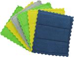 6.5x7.5cm 85% Polyester 15% Polyamide ​​Microfibre Kitchen Towel