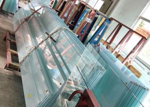 Quality En12150 Construction Large Jumbo Tempered Glass Panels Sheet wholesale