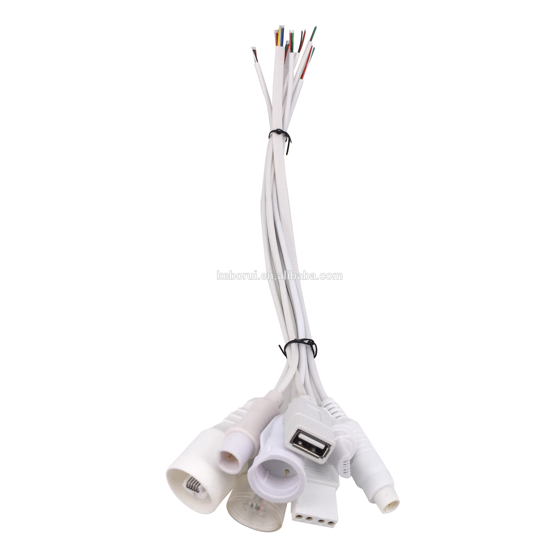 Medical 35cm Disposable IBP Transducer Cable PVC Utah Transducer Cable