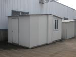 Sandwich Panel White Foldable Emergency Shelter/ Steel Frame Foldable House
