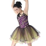 Ballet Dance Competition Costumes Tutu Dress Competition Sequined-Lace Tutus