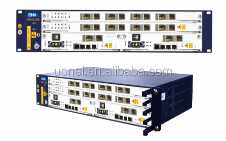 original ZTE 19 inch ZXA10 C320 OLT chassis, Optical Line Terminal, AC+DC dual power supply input