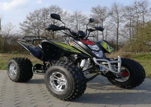 Quality CG Youth Four Wheelers Water Cooled , Rear Disc Brake 200cc Road Legal Quad Bikes wholesale