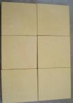 Yellow Beige Natural Sandstone Slabs Moisture Absorption 40 X 40cm 80 X 80cm