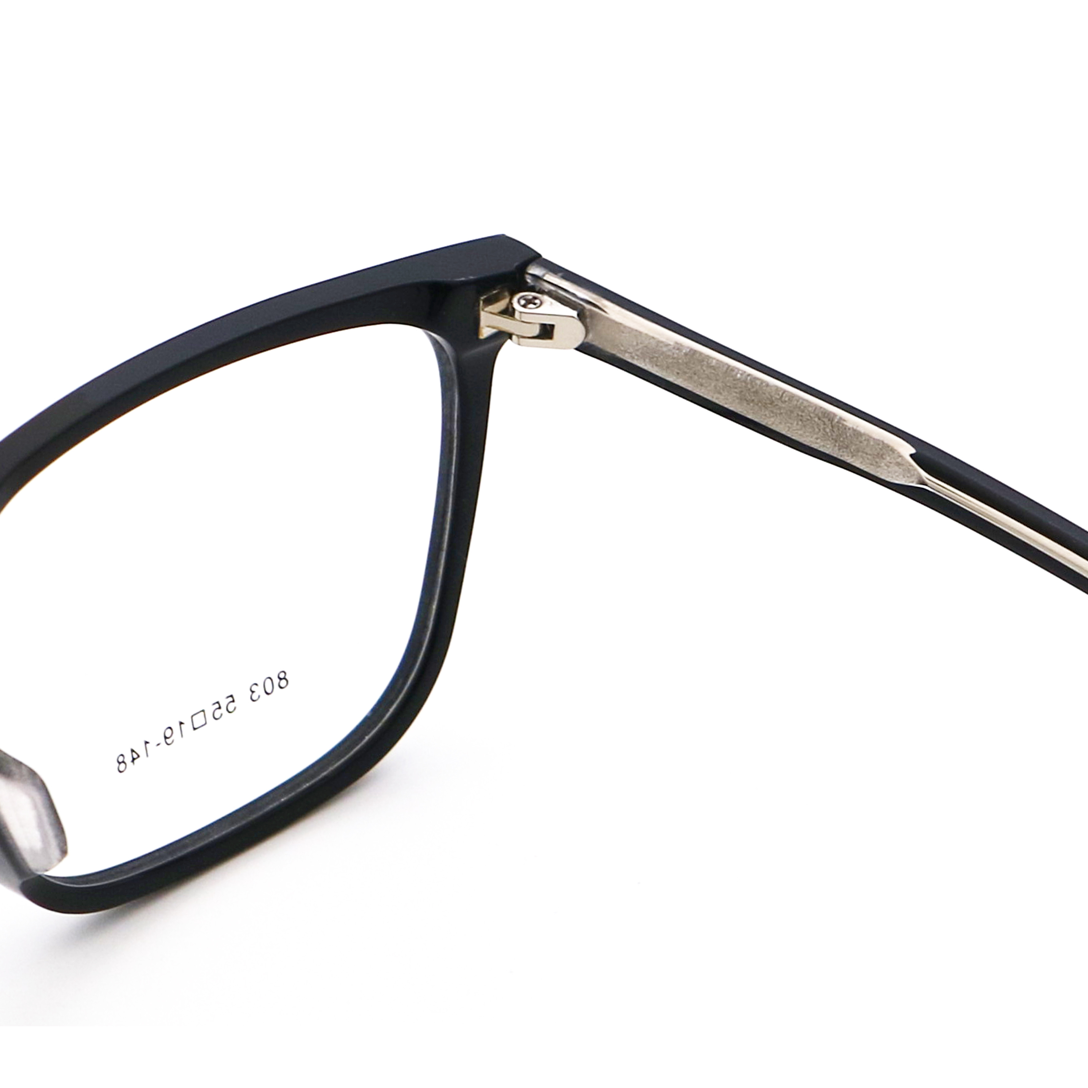 Vintage Design Polygons Acetate Optical Frames For Unisex MR 803