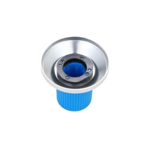 Quality Custom Silver Metal Round Knob For Potentiometer - 20mm Diameter wholesale