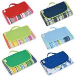 Heavy Duty 600D Oxford Waterproof Folding Picnic Blanket For Park / Beach
