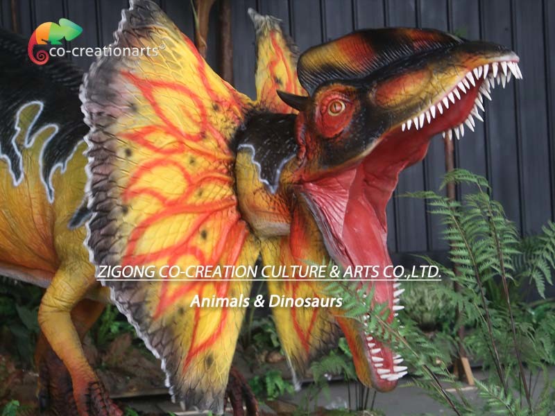 Jurassic World Dilophosaurus Life Size Animatronic Dinosaurs Electricity Power