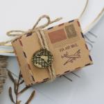 FDA Eco Vintage Postmail Christmas Candy Paper Chocolate Box