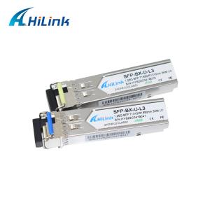 Quality 1000BASE 1.25G WDM BIDI SFP+ Transceiver Module 3KM Connector 1310nm / 1550nm 3KM SM DOM wholesale