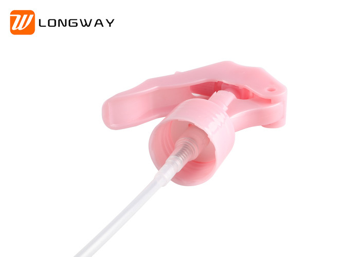 24mm Pink Mini Trigger Sprayer Cosmetic Agricultural Medical Use 0.2-0.23ml/T