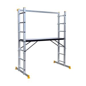 Quality 1.2mm 2X7 6063A Aluminium Scaffolding Ladder wholesale