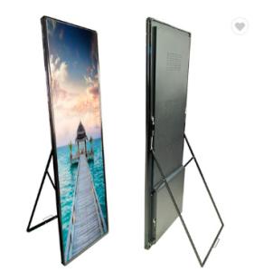 Quality Wifi Floor Standing Led Display , P2.5 Smart Led Poster Display For Shopping Store wholesale