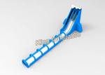 Customized Blue Giant Inflatable Water Slide Commercial For Adult / Kids