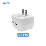 20V 1.8A GaN Fast Charger PD 35W Dual USB C Charger With UK Plug
