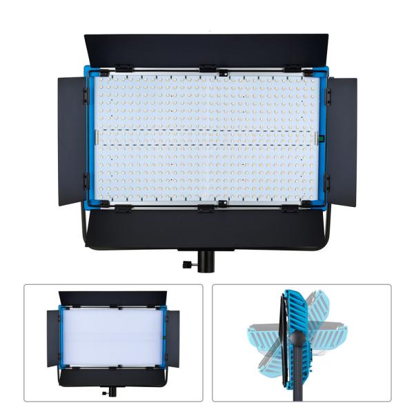 LED Photography Video lighting Studio Light Panel For Photo Shoot 100w bi color