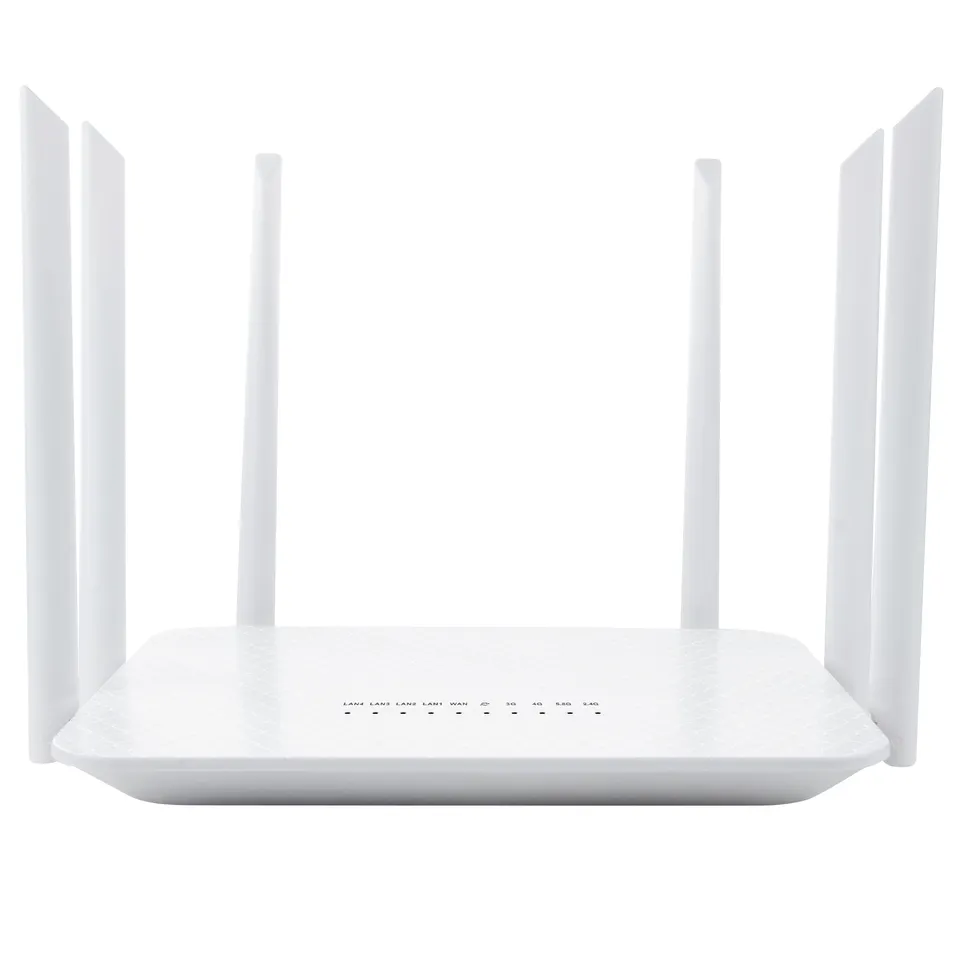 Indoor 4G WiFi Router with External Antenna and SIM Card Slot Made of ABS Material