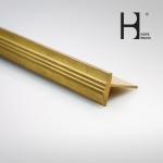 T shape Yellow Golden Brass Used For Decorative Copper Material