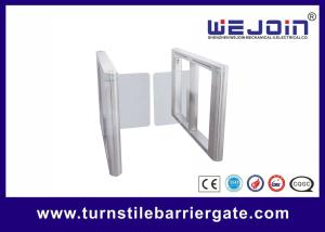 China Fashion Entrance Swing Barrier Gate Customized Barcode Reader / Scanner on sale
