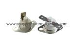 Manually Reset Bimetal Thermostat KSD301 Thermostat 16A 250V , 10A Thermal