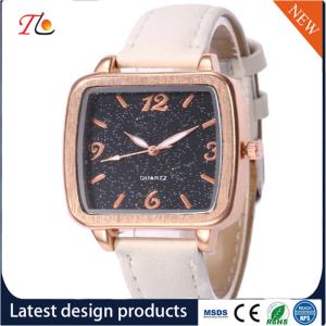 Quality Wholesale PU Lady Wrist Watch Alloy Case Square Dial Multicolor Strap PU Watch Band Fashion Watches wholesale