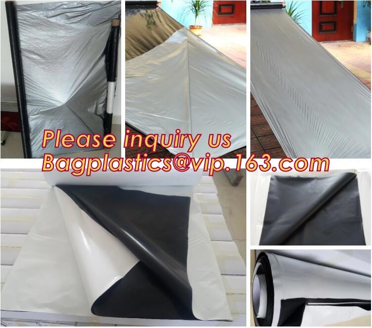 Double side Aluminium foil backed fiberglass fabric attic radiant barrier cloth,aluminium foil woven cloth, bulding mate