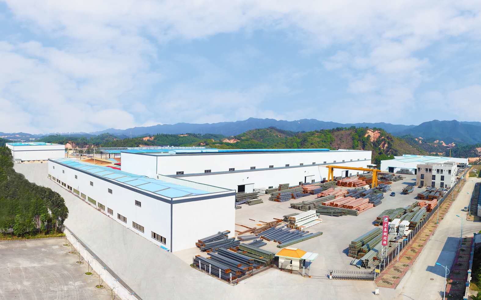 Different Type Steel Skeleton Frame Light Gauge Steel Structures for Farm Sheds