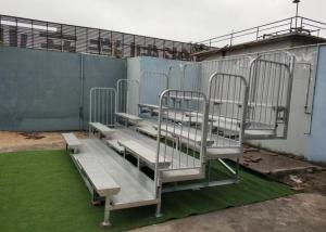 Quality Aluminum Outdoor Angle Frame Bleachers with 203mm Riser Height wholesale