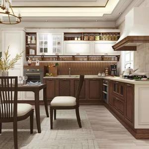 Quality Anti Fouling Kitchen Melamine Cupboards Custom Cabinet Makers wholesale