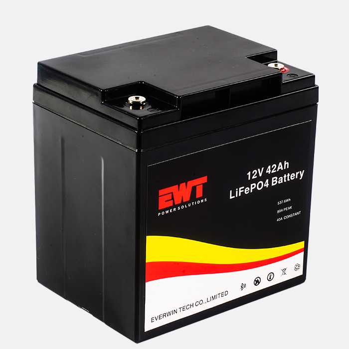 LiFePO4 IFR32700 12V Rechargeable Lithium Battery 12V 42Ah Lithium Iron Phosphate Battery Pack