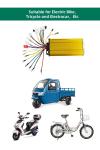Tricycle E Bike 18 Tube Brushless Motor Controller Vehicle Speed Controller 48V