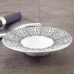 Healthy Reticulation 6cm Shallow Wide Rim Soup Plates Bowl