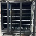 Supermarket Commercial Upright Glass Door Upright Chiller Showcase Refrigerator