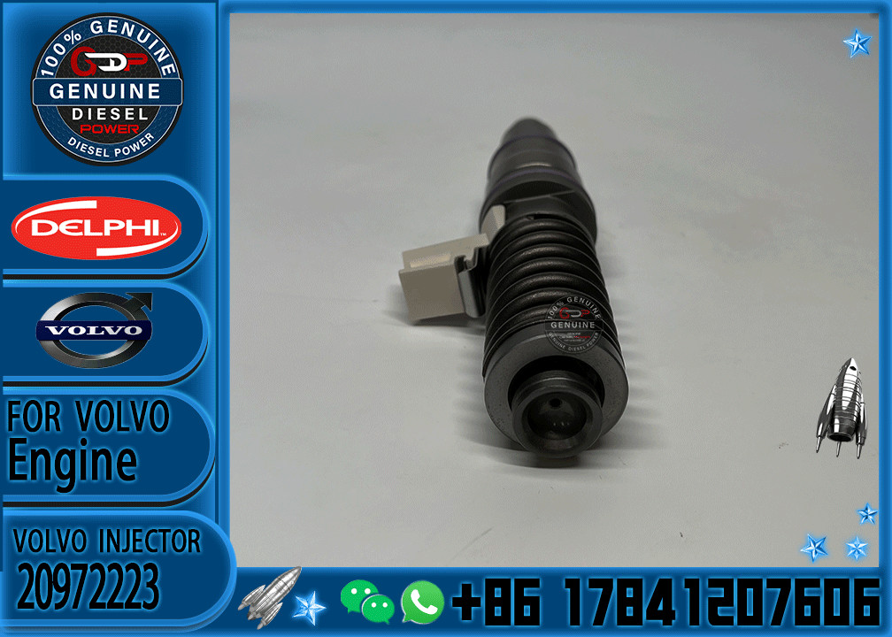 Diesel Truck Spare Parts Injector 20972223 BEBE4D08003 for VOLVO FH13 Fuel Injector