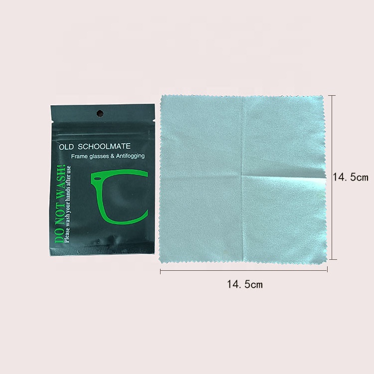 OEM ODM Sunglasses Cleaning Cloth Anti Fog Reading Glasses Cleaning Cloths