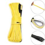 High Strength 12mm UHMWPE Fiber Braided Towing Winch Rope for Towing Requirement