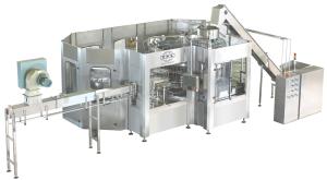 Quality Hygienic 0.5L 24 Filling Heads Automatic Bottle Filling Machine wholesale