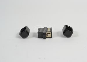 Quality Black MPO Fiber Optic Adapter , High Temperature Stabilization wholesale