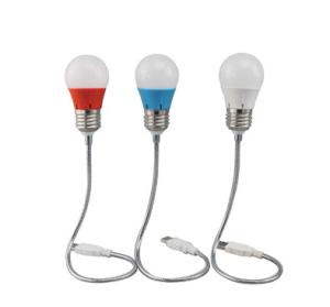 Quality Promotional LED USB Lighting Bulb Random Bending Bulb Logo Customized wholesale