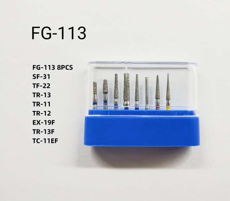 FG High Speed Polishing Rotary Bur Surgical Stainess Steel Dental Diamond Burs