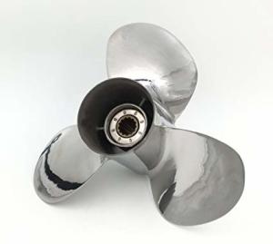 Quality Light Weight Stainless Steel Propeller , Replacement Boat Propellers For Outboard Motor wholesale