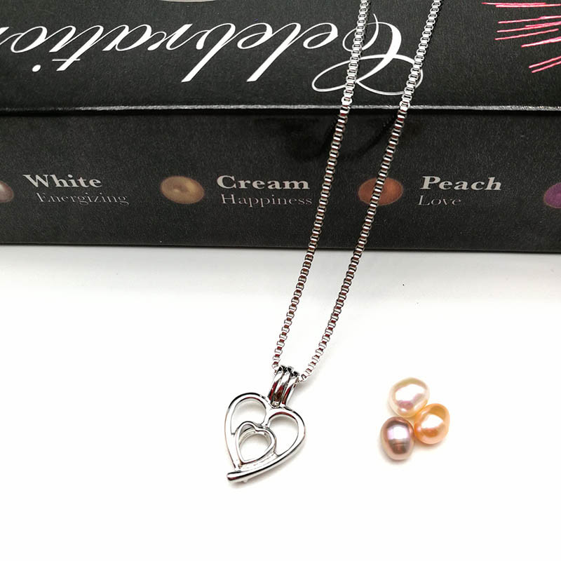 DIY Fashion Wish Pearl Love Pearl Necklace Surprise Gift for everybody
