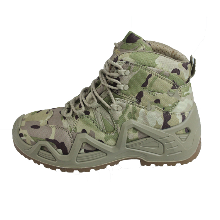 Combat Style PUPU Outsole with Mesh Lining Material Shengjie Brand Customized Army Boots Outdoot Shoes