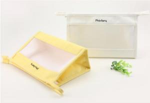 Quality Custom Printed Toiletry Bag , Recyclable Makeup Toiletry Travel Bags wholesale